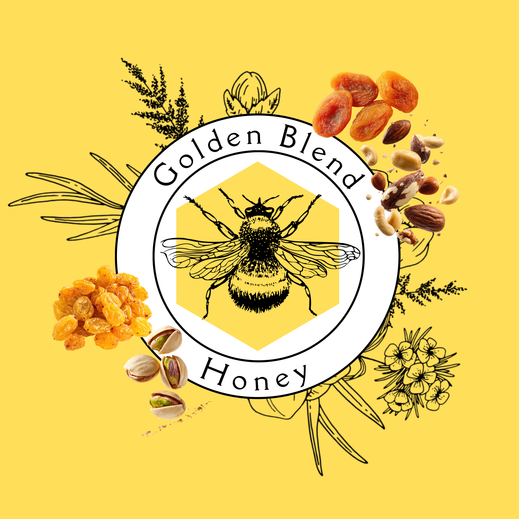 Golden Blend Honey