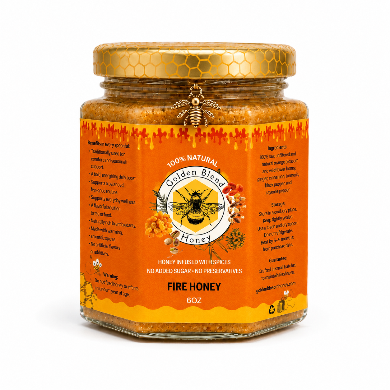 Fire Honey Blend Traditional Warming Therapy